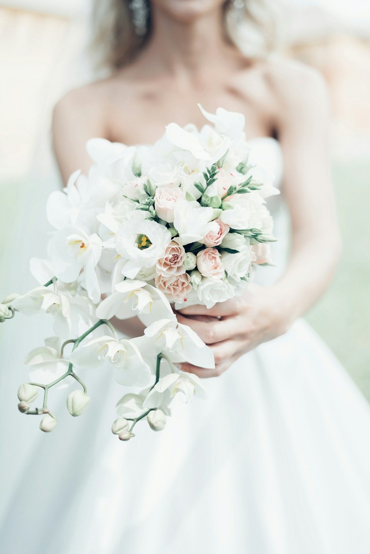 The bride's bouquet