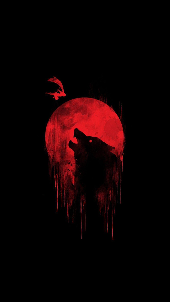 black wallpaper