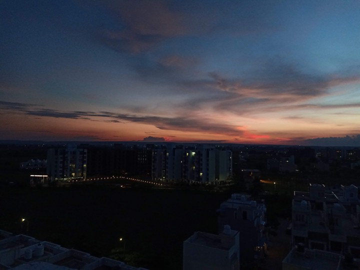 My Photography..  Damm Dusky Evening. .