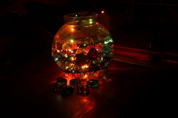 Fire Crystal Night Light