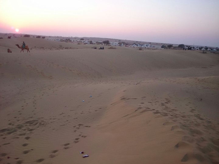 desert sunset