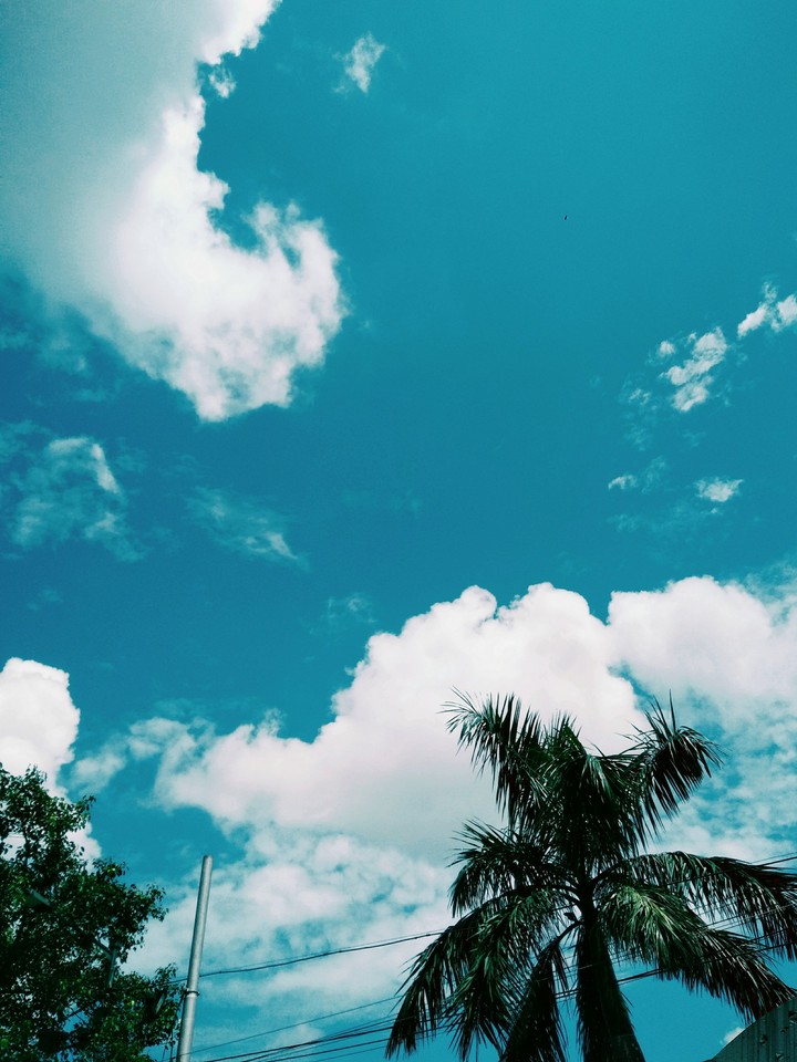 blue sky