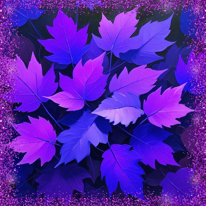 Leaves in the night