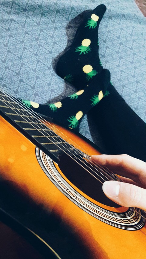 guitar, socks wallpapers