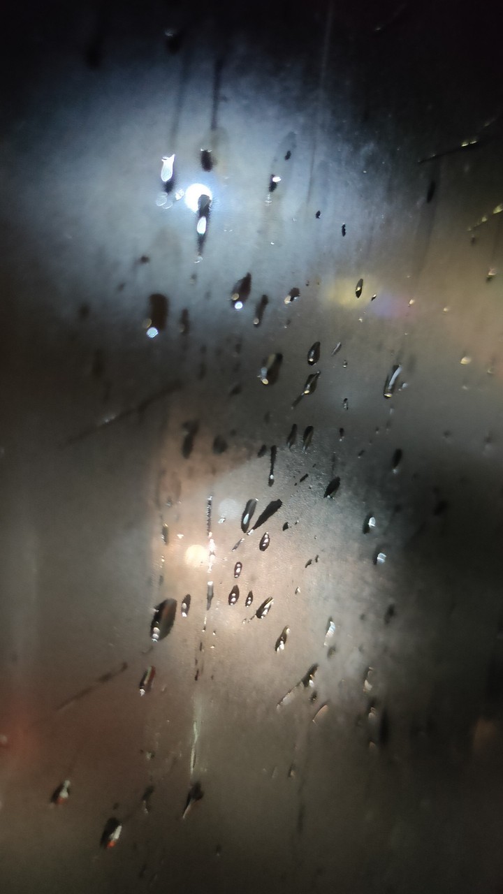 rain and glass
