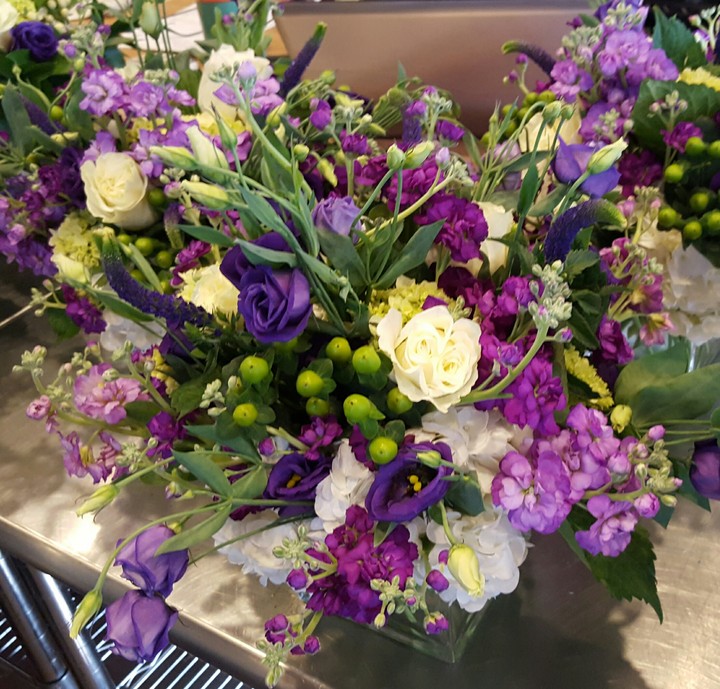 Purple Centerpiece