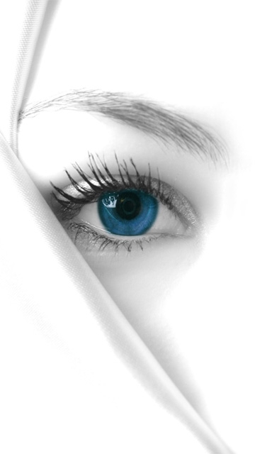 blue eyes