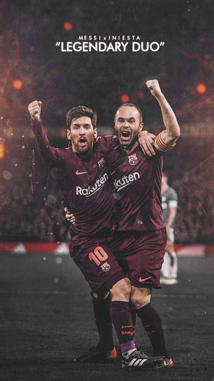 messi iniesta