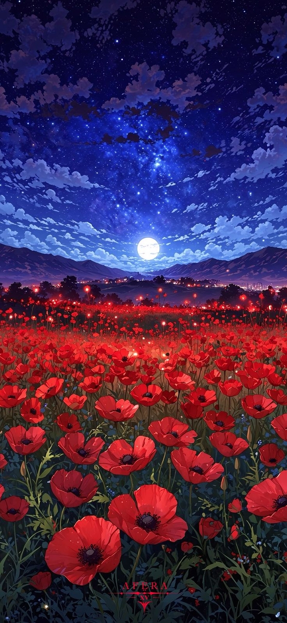 sfondi flower, evening