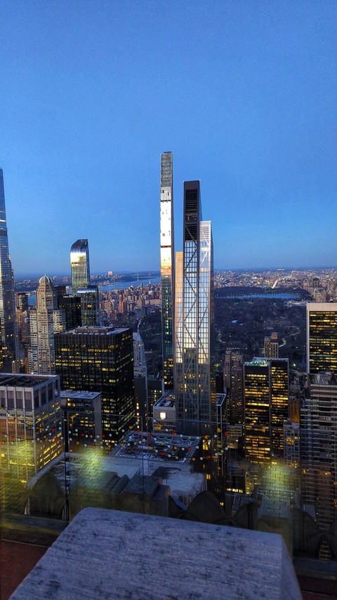 top of the rock