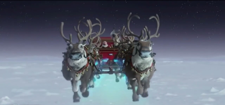 santa sleigh