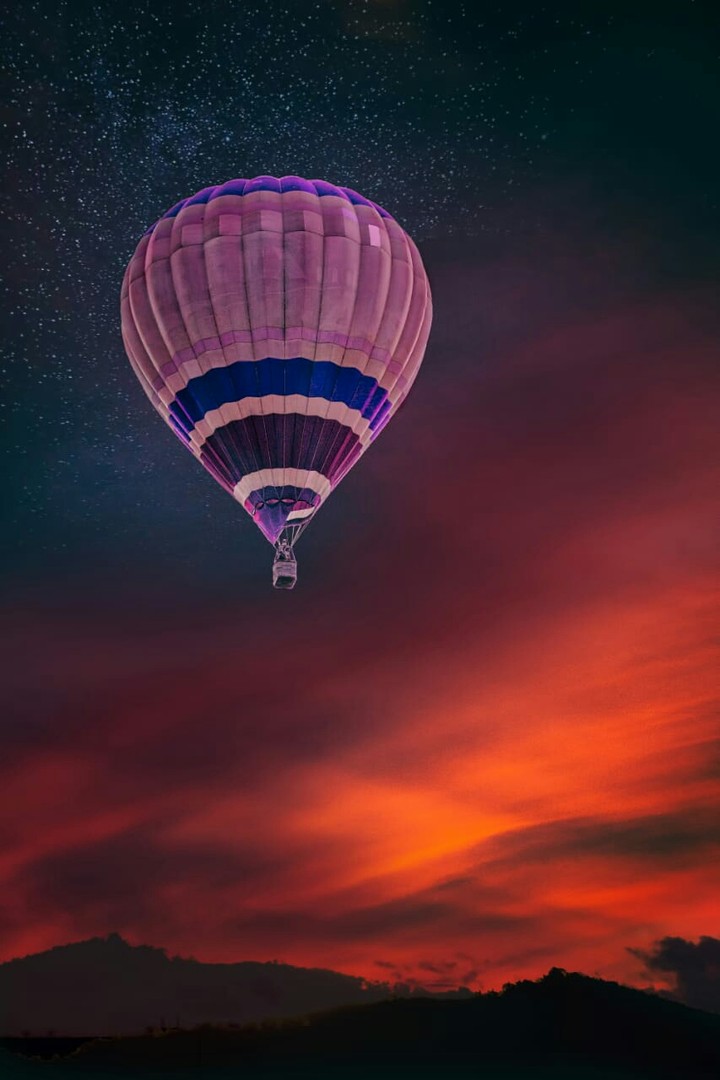 hot air balloon