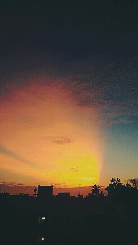 Orangre Clouds
