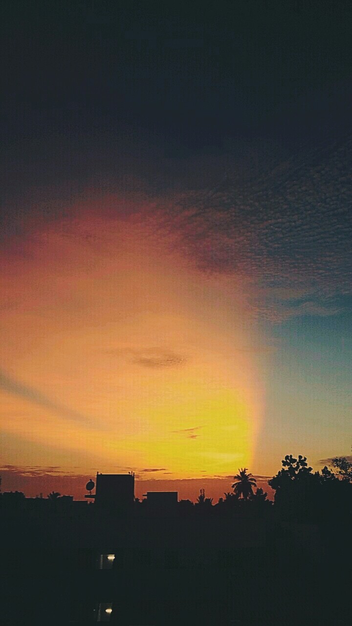 Orangre Clouds