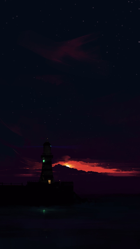Sunset...