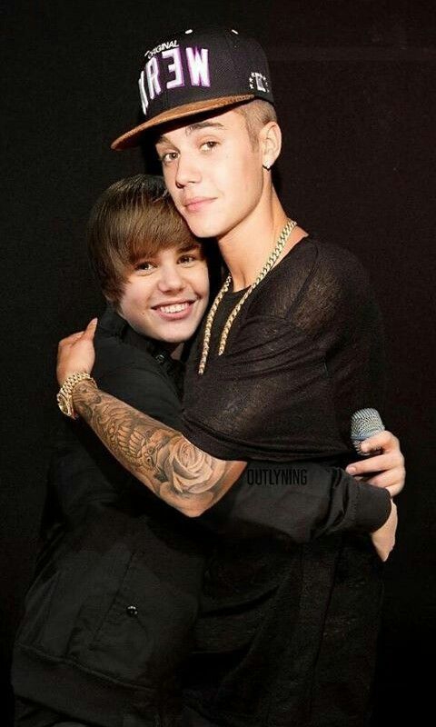 Justin with Bieber