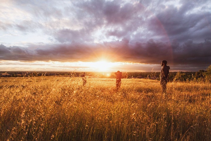 Run in the field