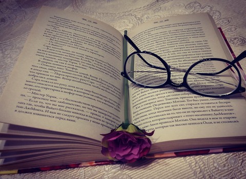 Reading your favorite book.