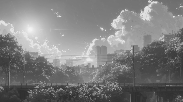 Vegetation, High-rise_building, Metropolis