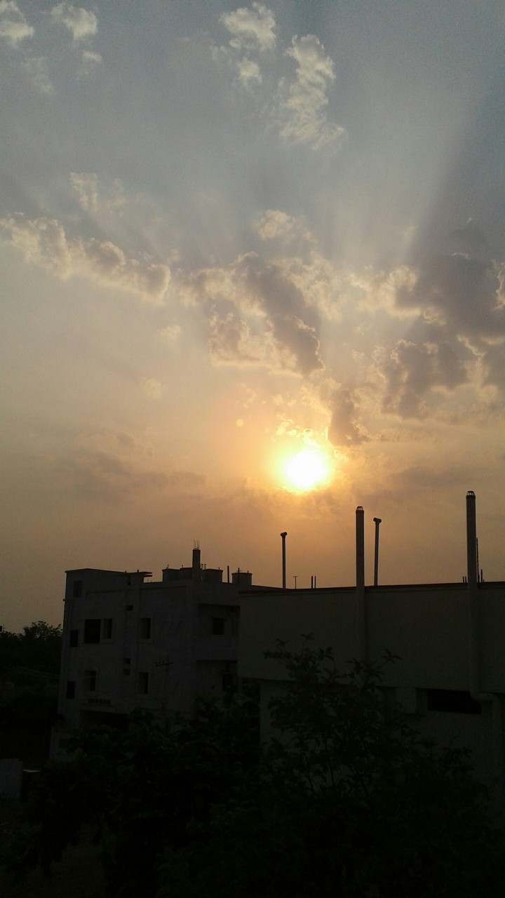 burning sun