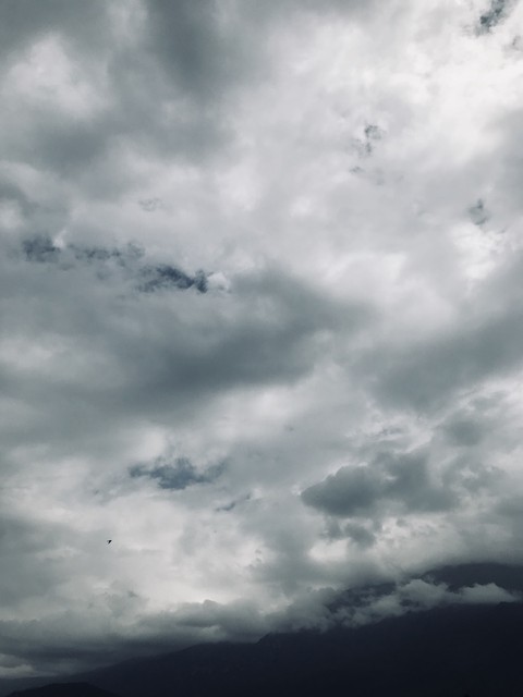 Mountain Under Clouds