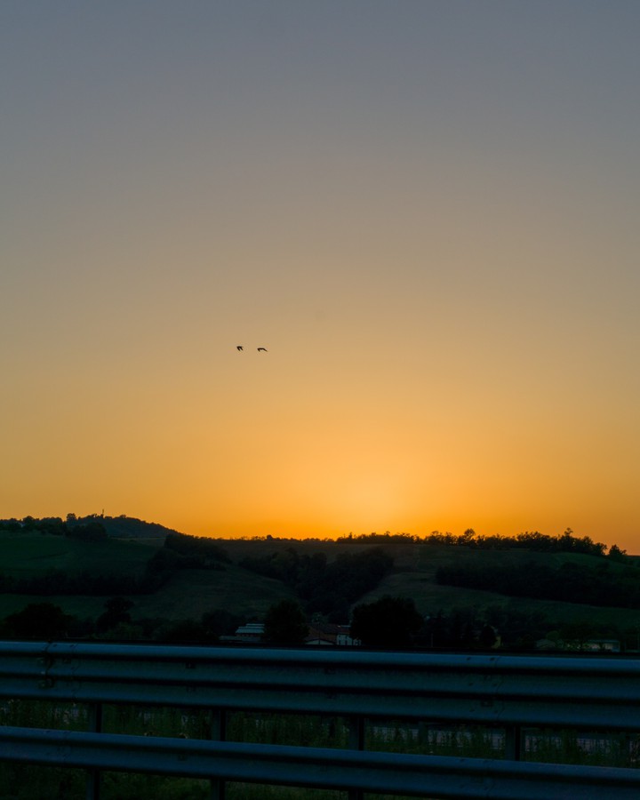 sunset Toscana