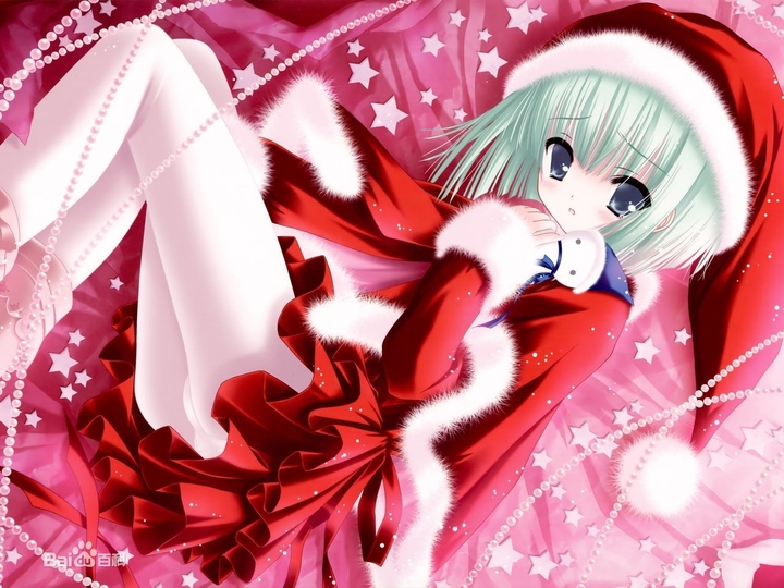 Christmas Girl Wallpaper