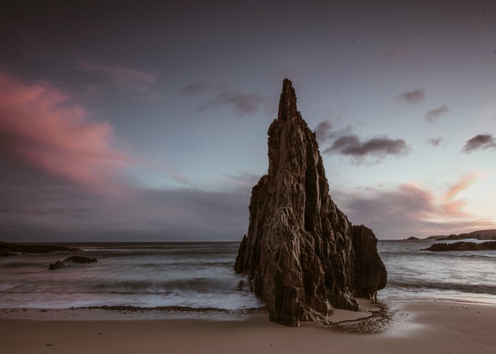Rock In Beach