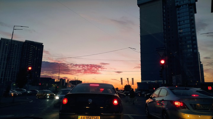 cars in city