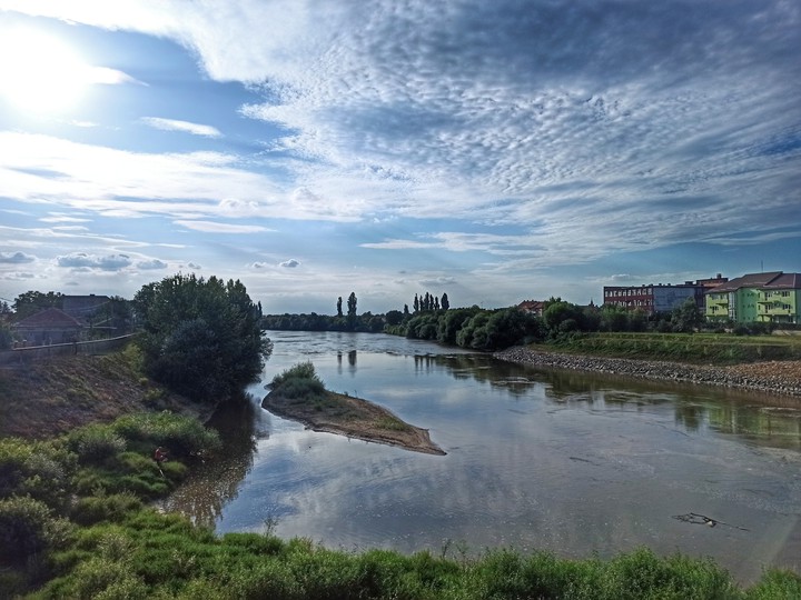The river