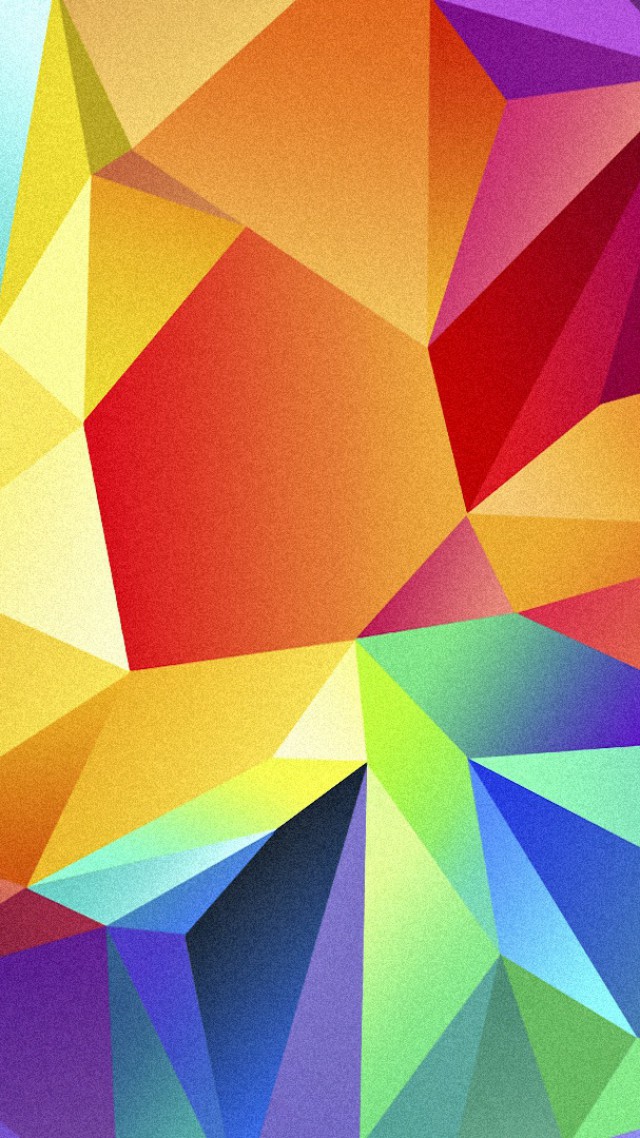 Rainbow Abstract Triangle HD
