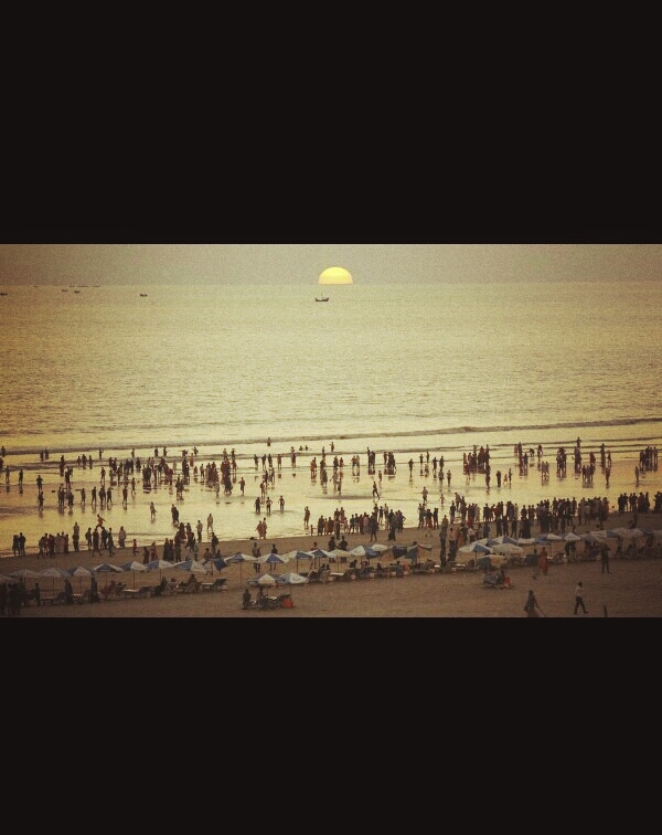 Sunset of Cox's Bazar