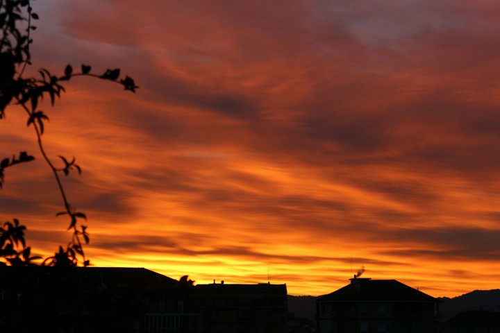 tramonto estivo