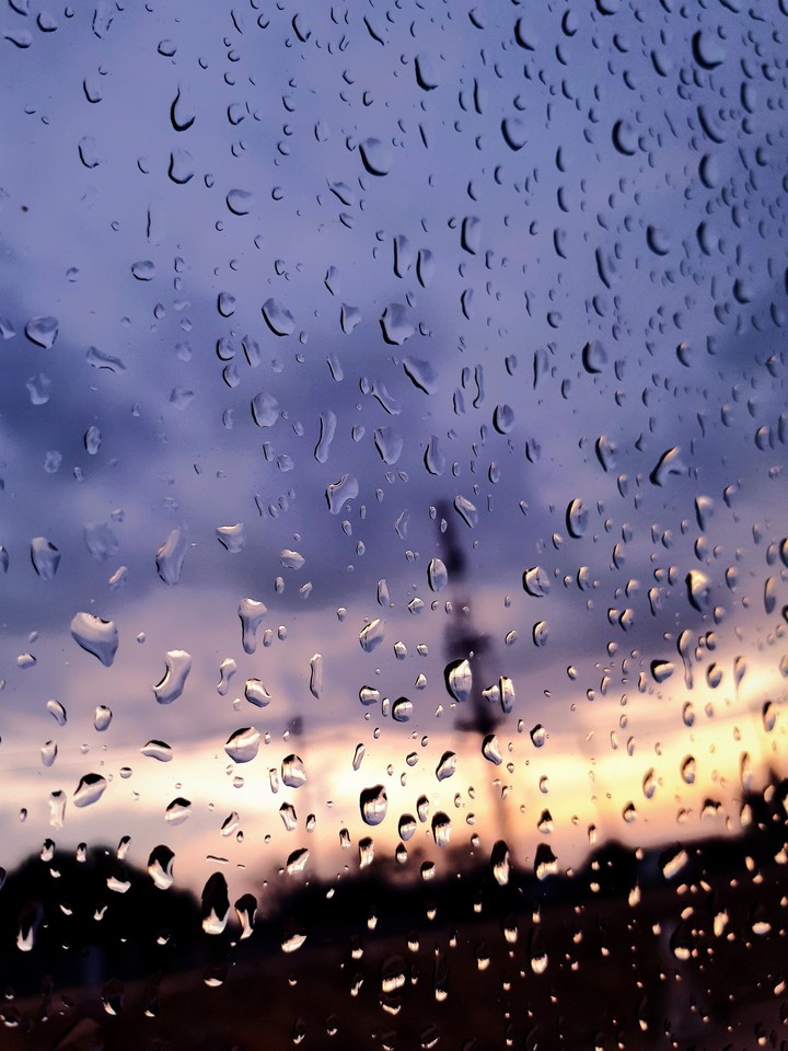 Beauty behind the rain.