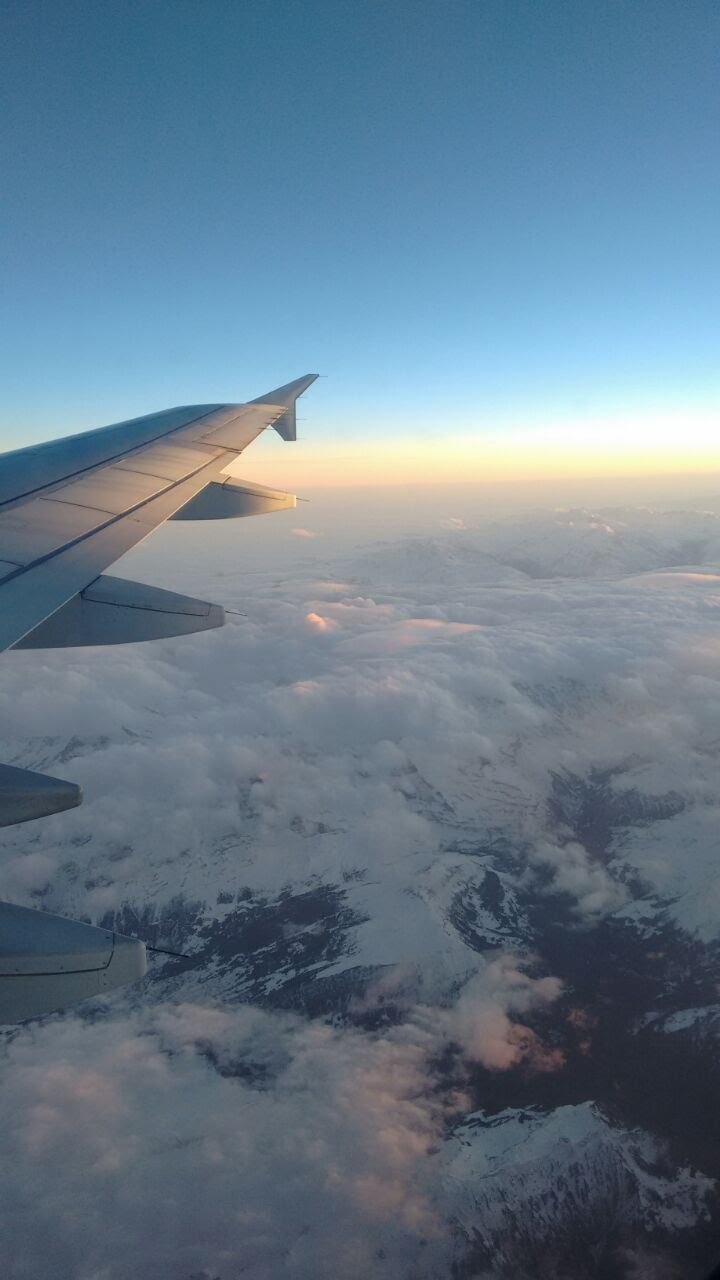 Alpes desde el cielo