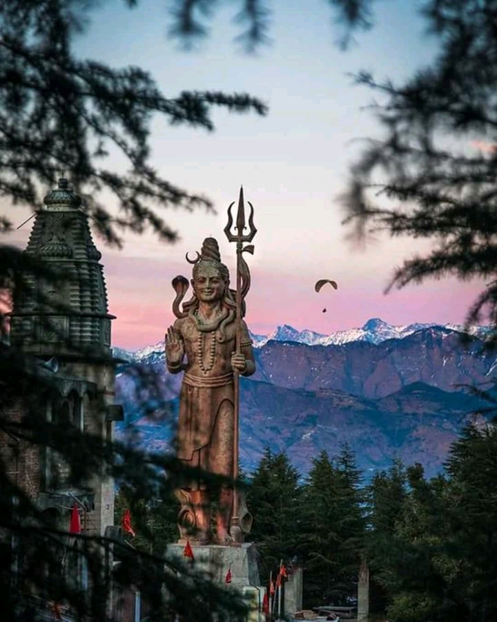 Shiva statue in Dalhousie himalchal