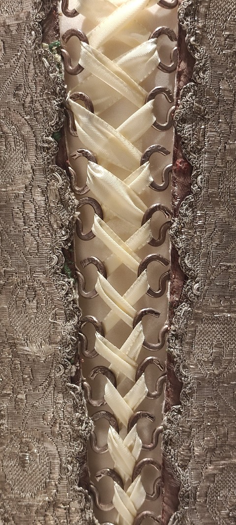 tapety brown, corset