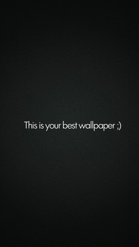 Humorous Wallpaper No? lol