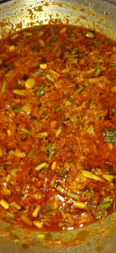 हल्दी शब्जी