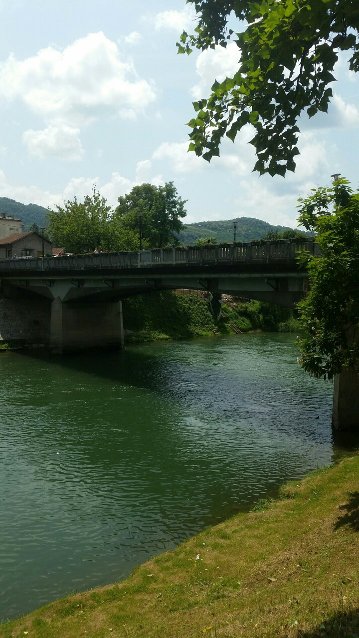 City bridge under Vrbas