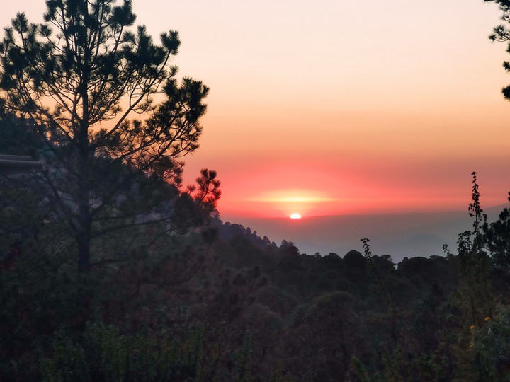 puesta de sol