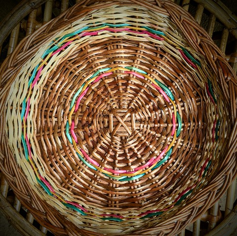 tapety pattern, Basket