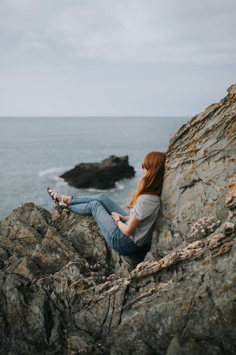 ταπετσαρίες ocean, sitting