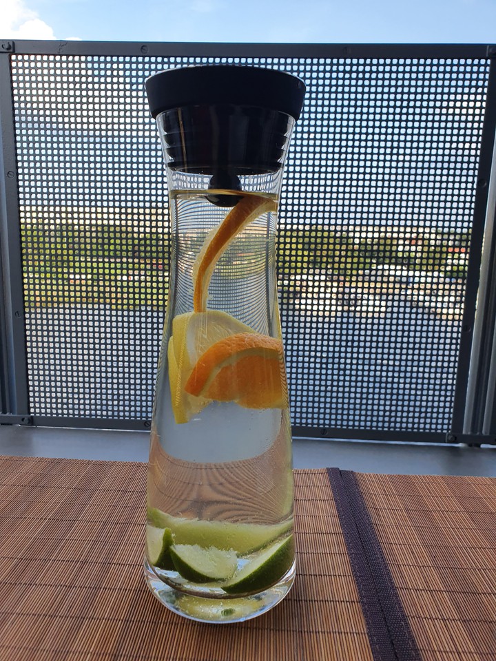 Wasser mit Zitrusfrüchten ❤