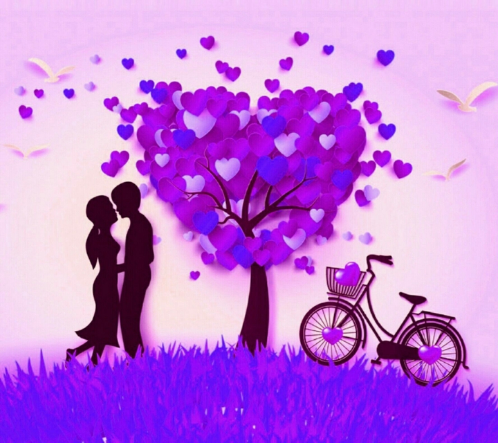purple