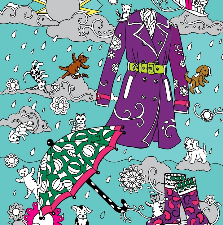 raining cats and dogs