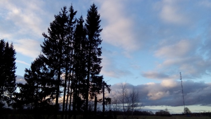 blue sky