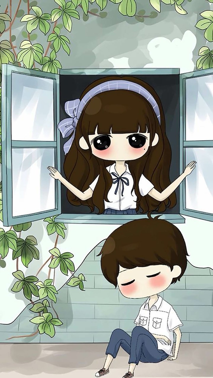 girl see boyfriend