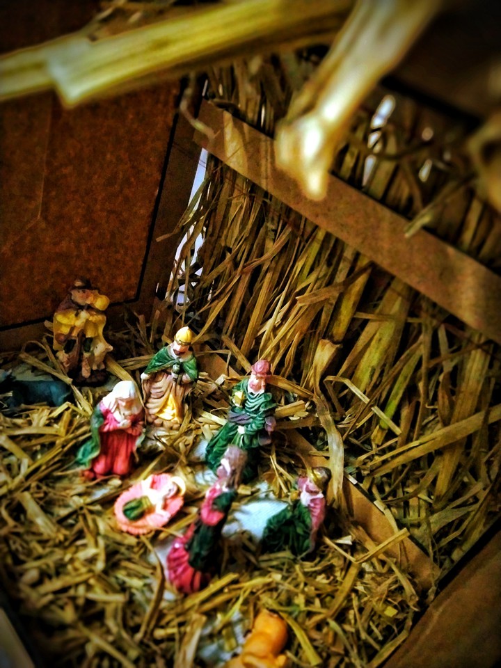 Christmas decorations house