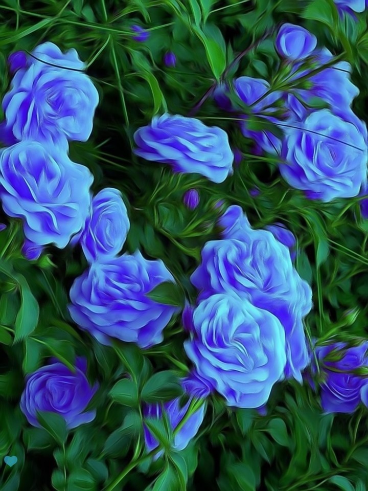 blue
